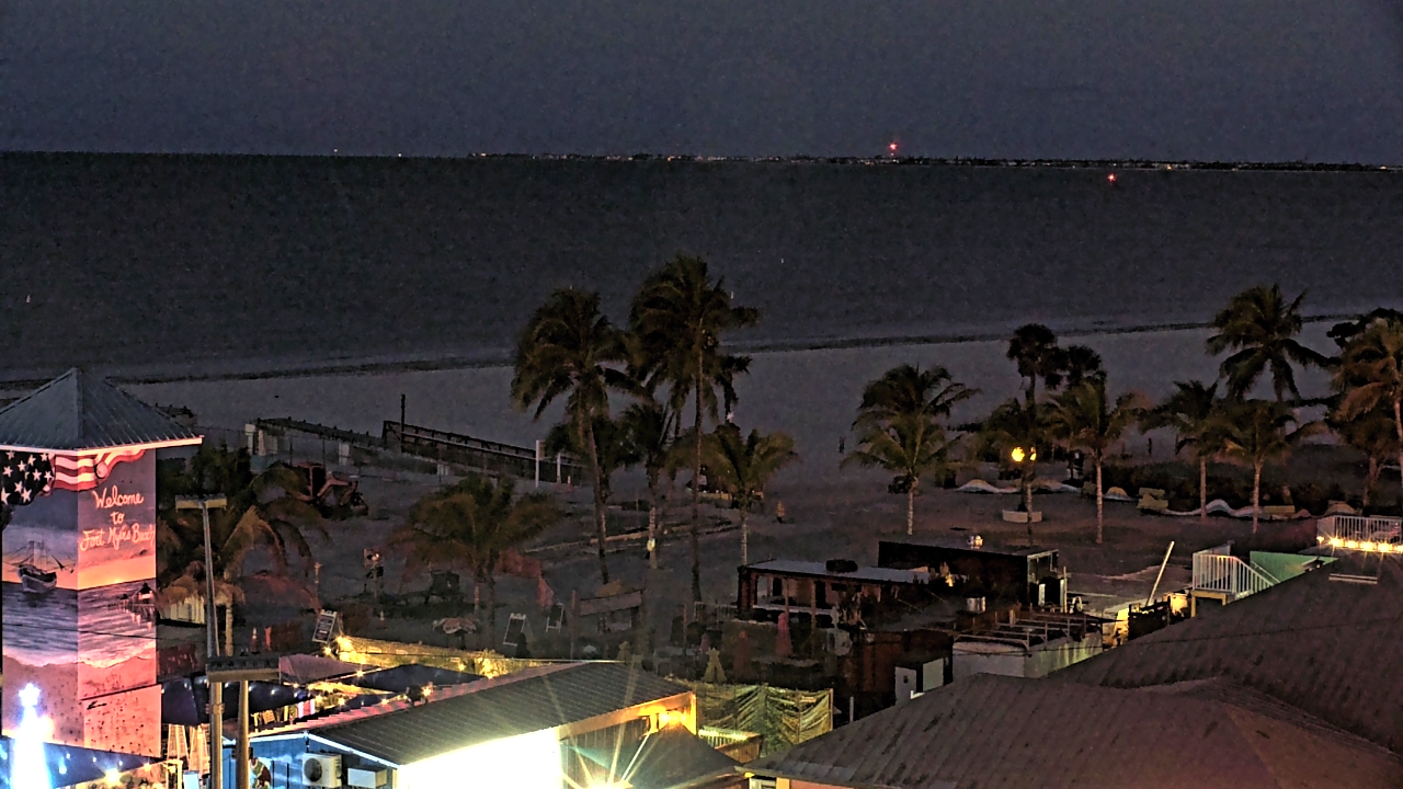 Thumbnail for current weather camera view from Margaritaville Beach Resort in Fort Myers Beach, Florida