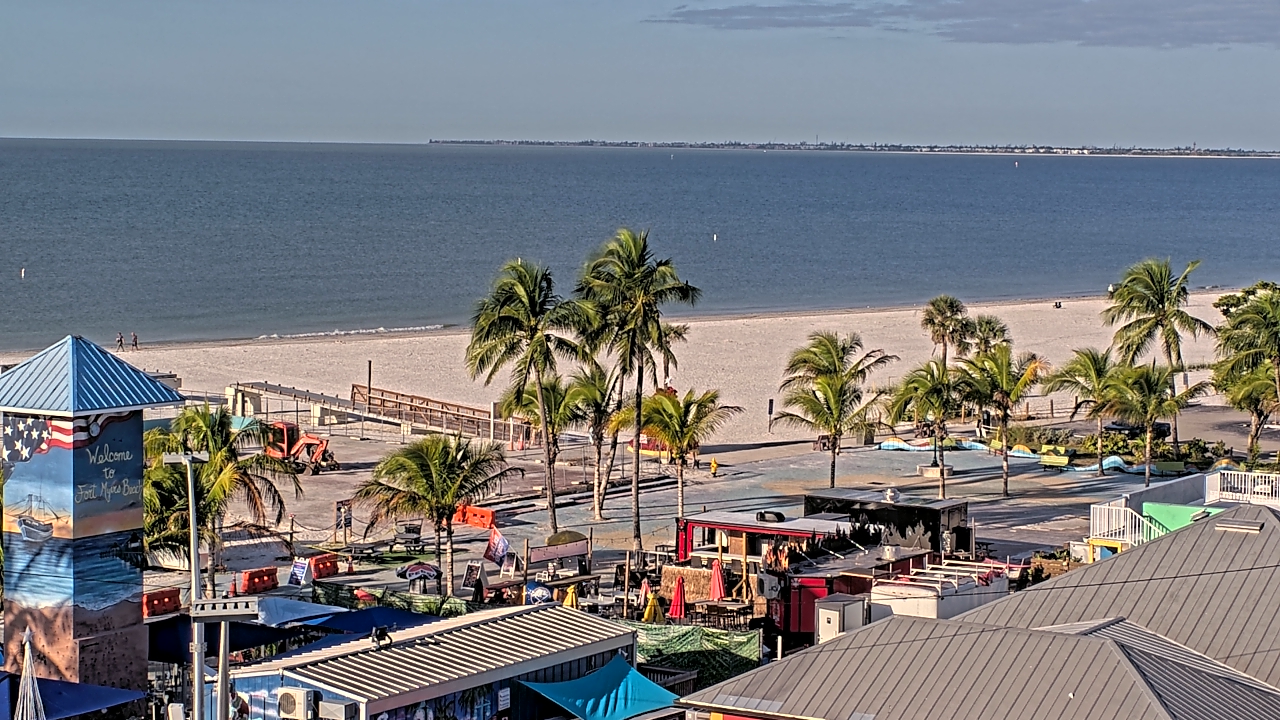 Thumbnail for current weather camera view from Margaritaville Beach Resort in Fort Myers Beach, Florida