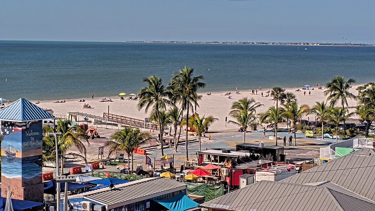 Thumbnail for current weather camera view from Margaritaville Beach Resort in Fort Myers Beach, Florida