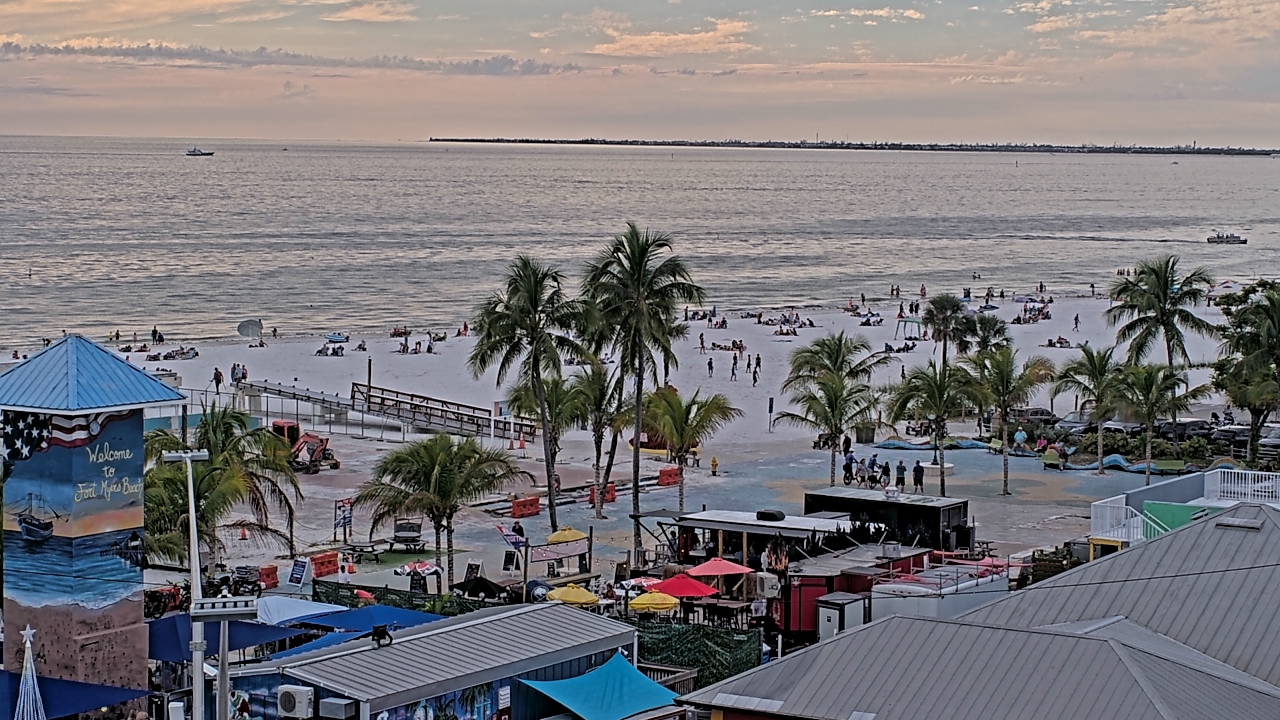 Thumbnail for current weather camera view from Margaritaville Beach Resort in Fort Myers Beach, Florida