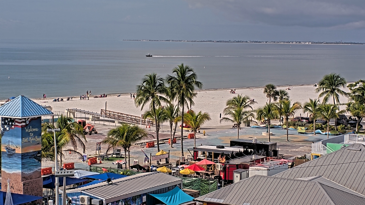 Thumbnail for current weather camera view from Margaritaville Beach Resort in Fort Myers Beach, Florida