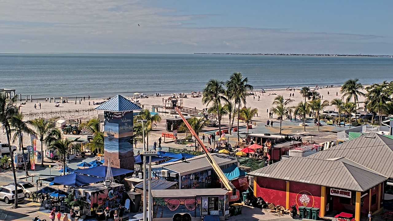 Thumbnail for current weather camera view from Margaritaville Beach Resort in Fort Myers Beach, Florida