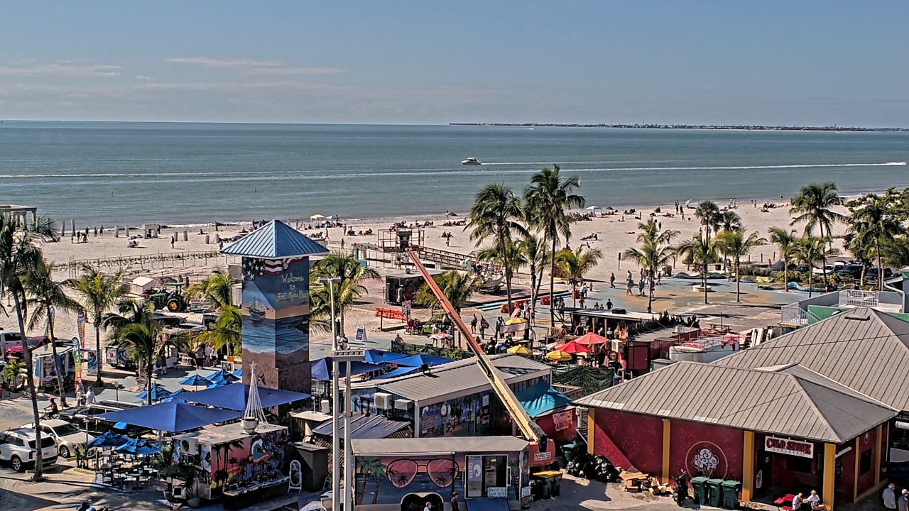 Thumbnail for current weather camera view from Margaritaville Beach Resort in Fort Myers Beach, Florida