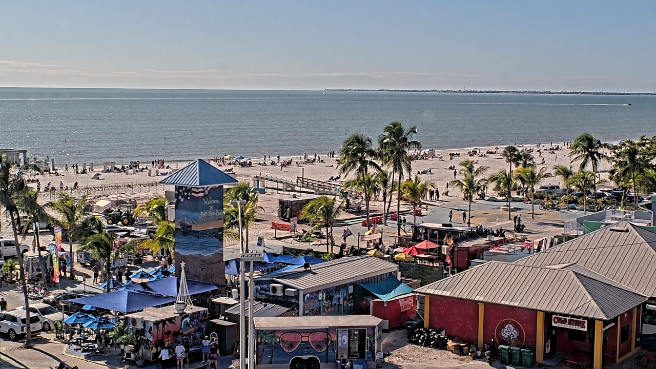 Thumbnail for current weather camera view from Margaritaville Beach Resort in Fort Myers Beach, Florida