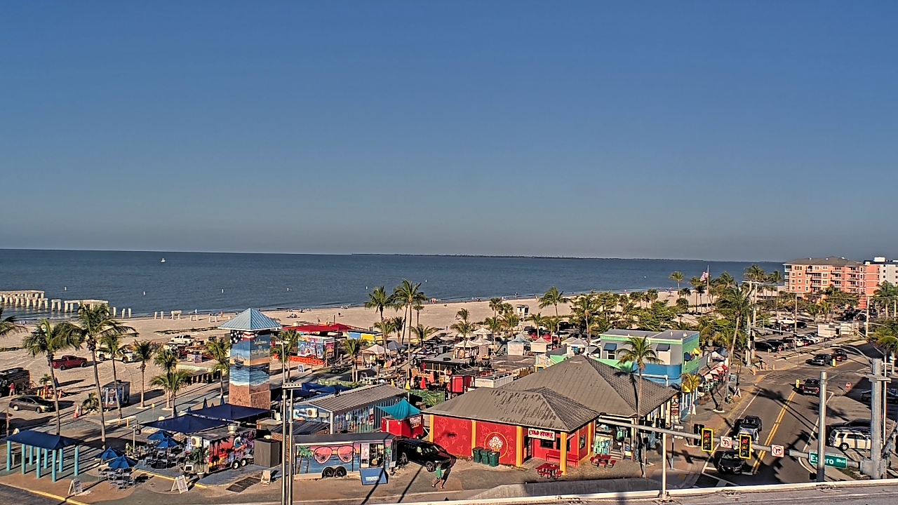 Thumbnail for current weather camera view from Margaritaville Beach Resort in Fort Myers Beach, Florida
