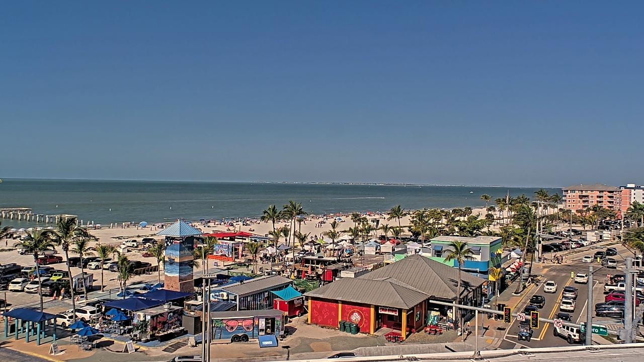 Thumbnail for current weather camera view from Margaritaville Beach Resort in Fort Myers Beach, Florida