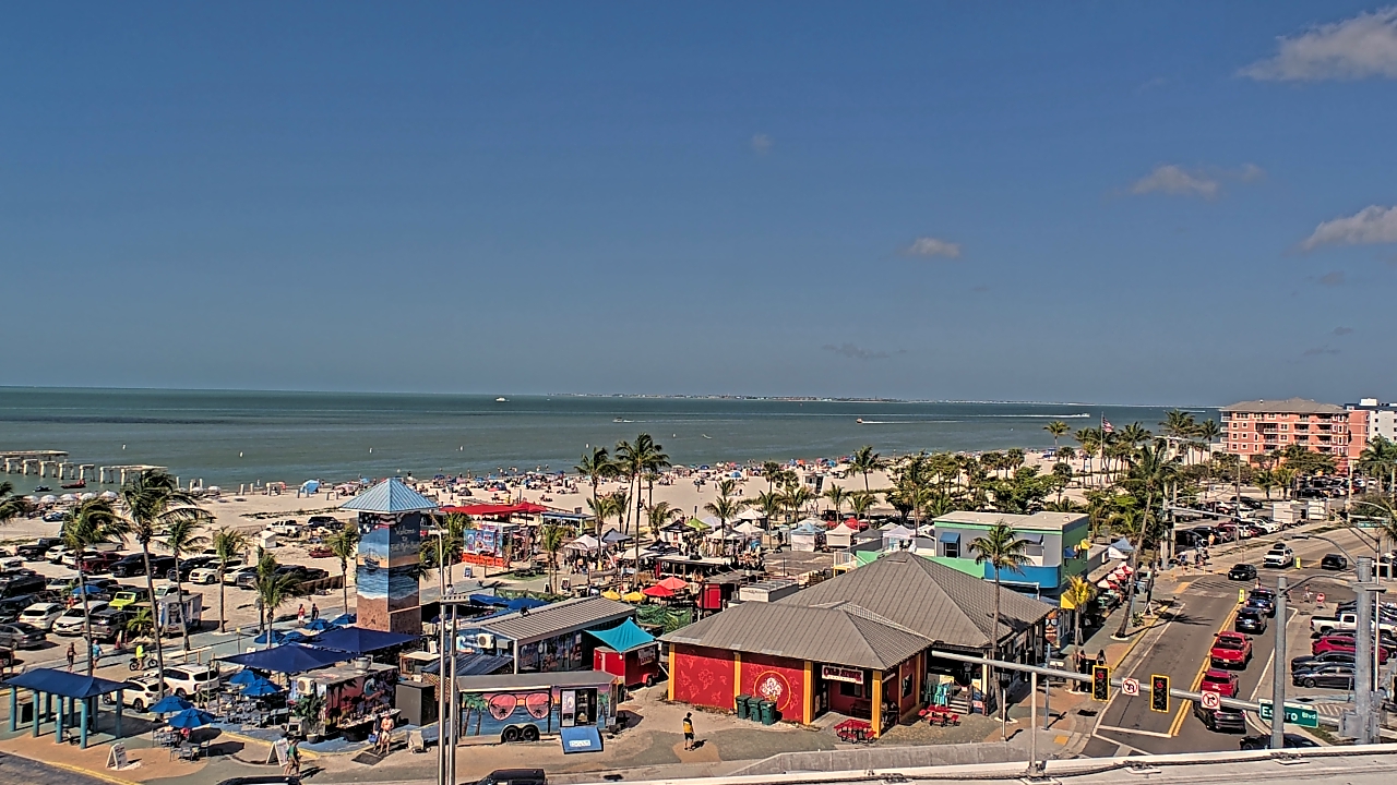 Thumbnail for current weather camera view from Margaritaville Beach Resort in Fort Myers Beach, Florida
