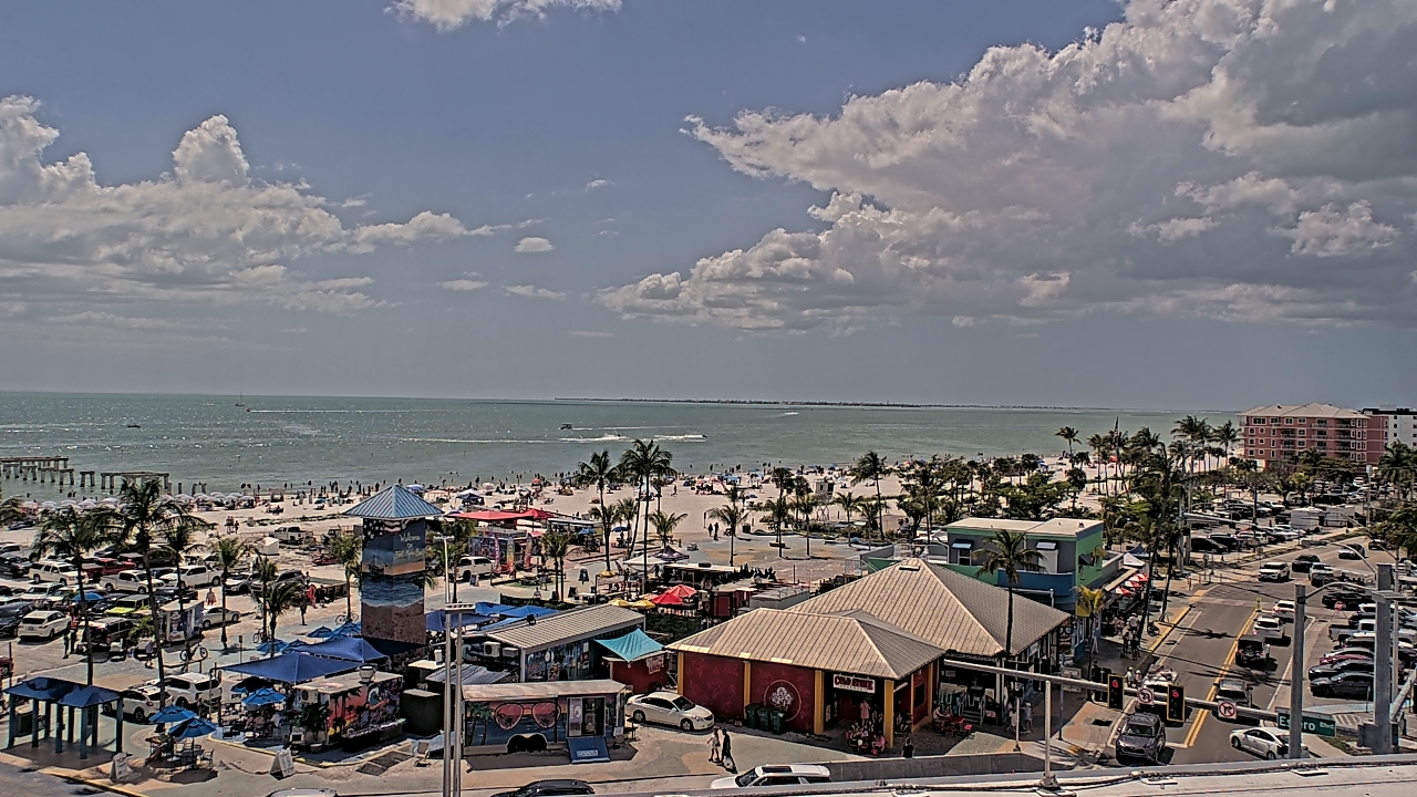Thumbnail for current weather camera view from Margaritaville Beach Resort in Fort Myers Beach, Florida