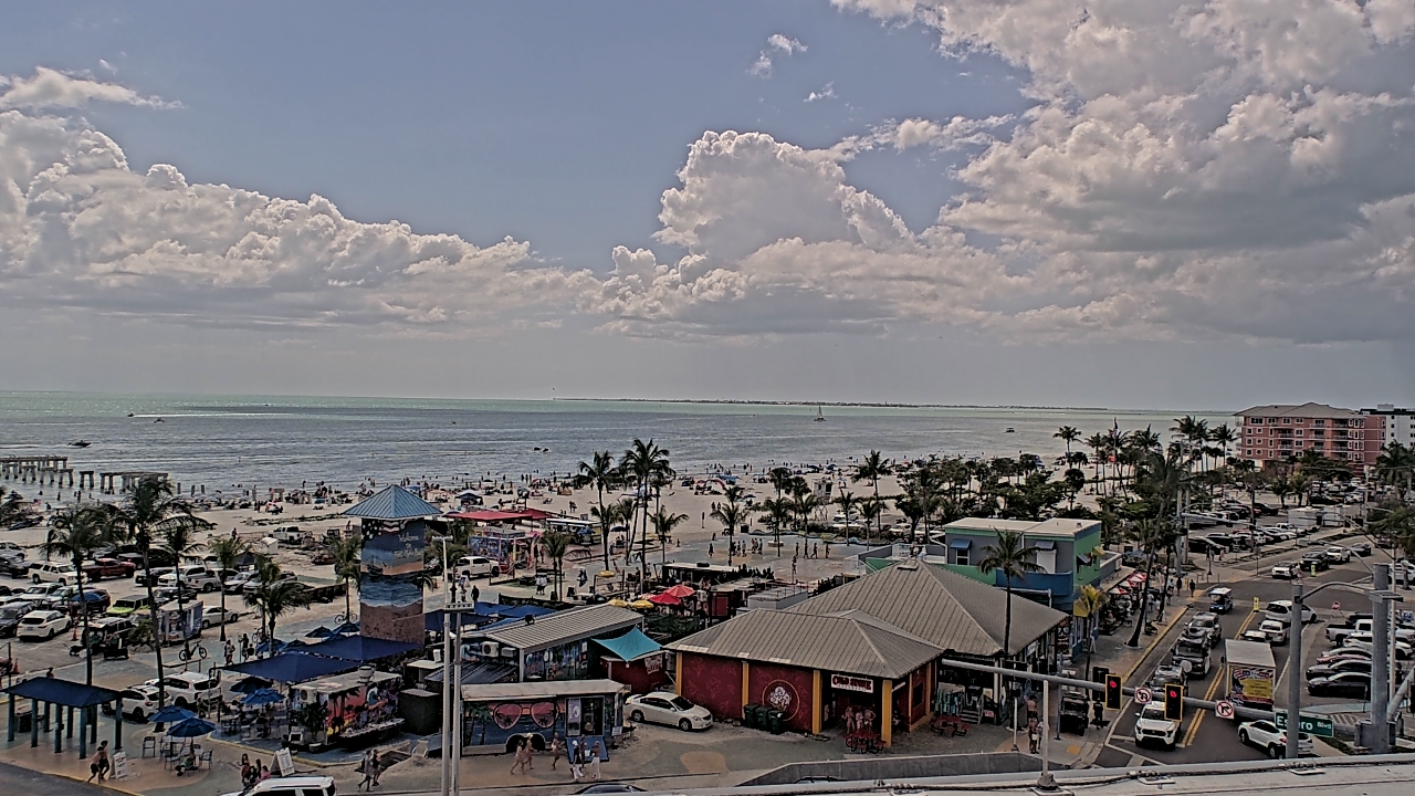 Thumbnail for current weather camera view from Margaritaville Beach Resort in Fort Myers Beach, Florida