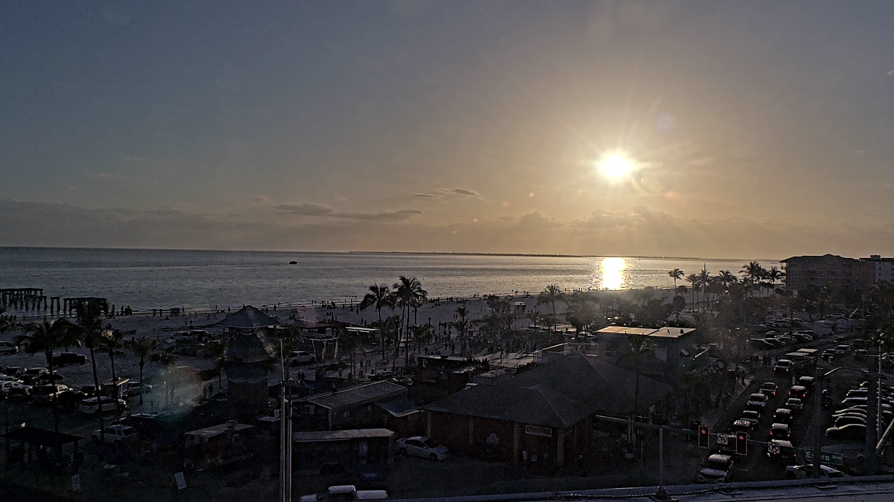 Thumbnail for current weather camera view from Margaritaville Beach Resort in Fort Myers Beach, Florida