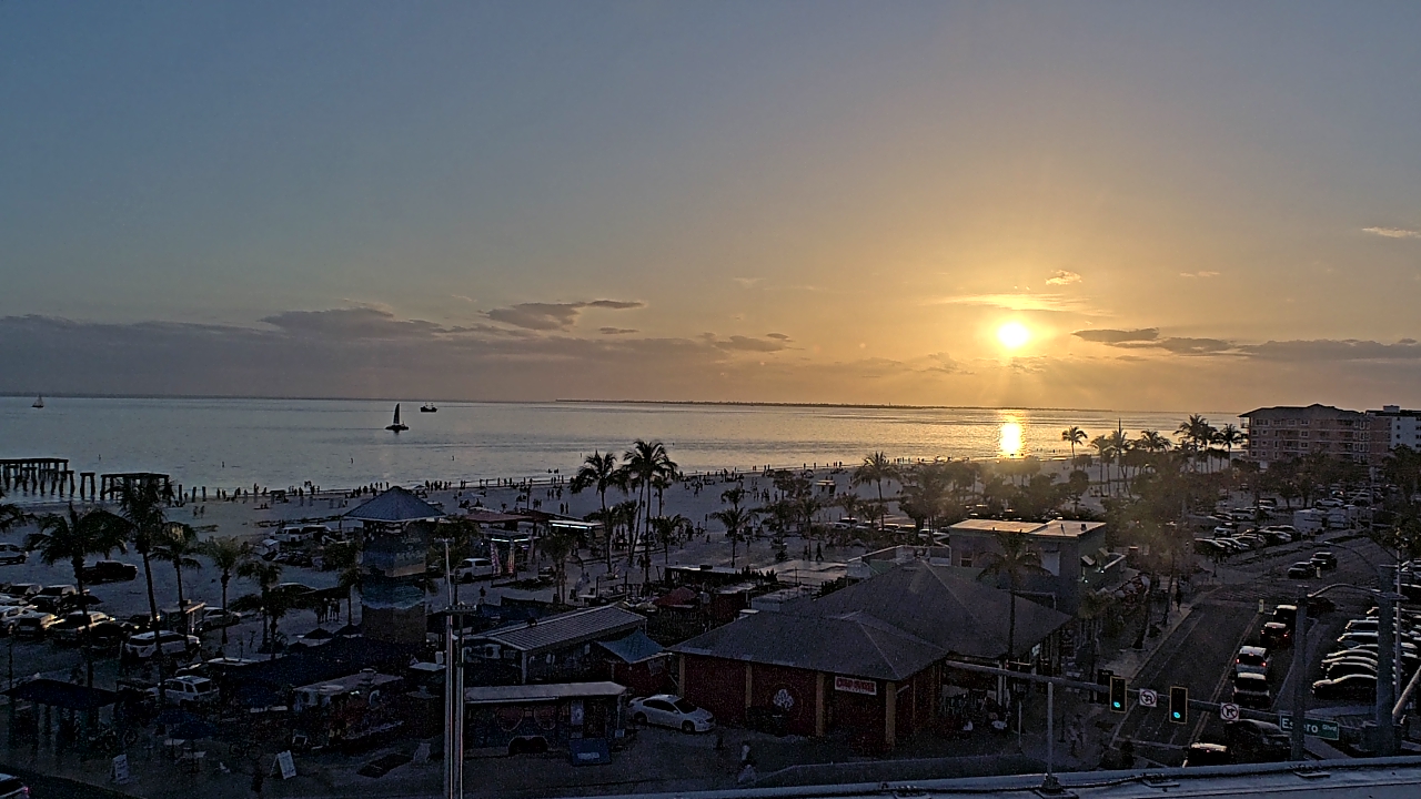 Thumbnail for current weather camera view from Margaritaville Beach Resort in Fort Myers Beach, Florida