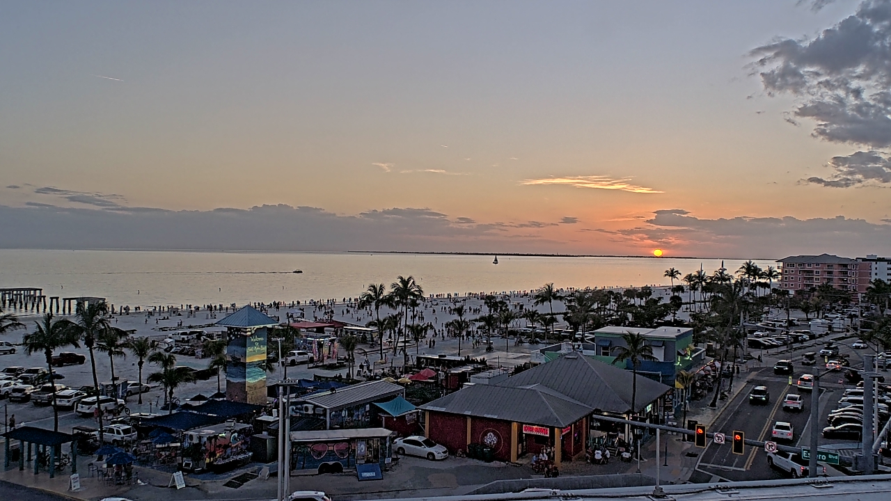 Thumbnail for current weather camera view from Margaritaville Beach Resort in Fort Myers Beach, Florida