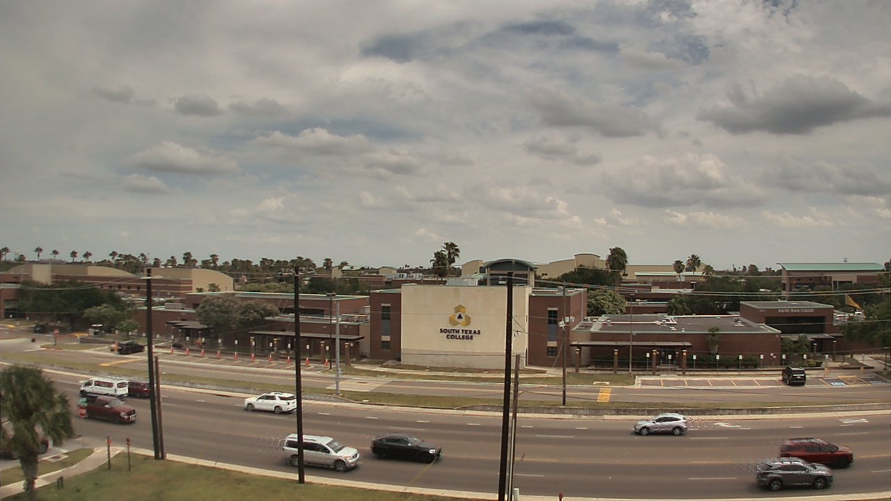 Thumbnail for current weather camera view from South Texas College (old 2013 unit) in McAllen, Texas