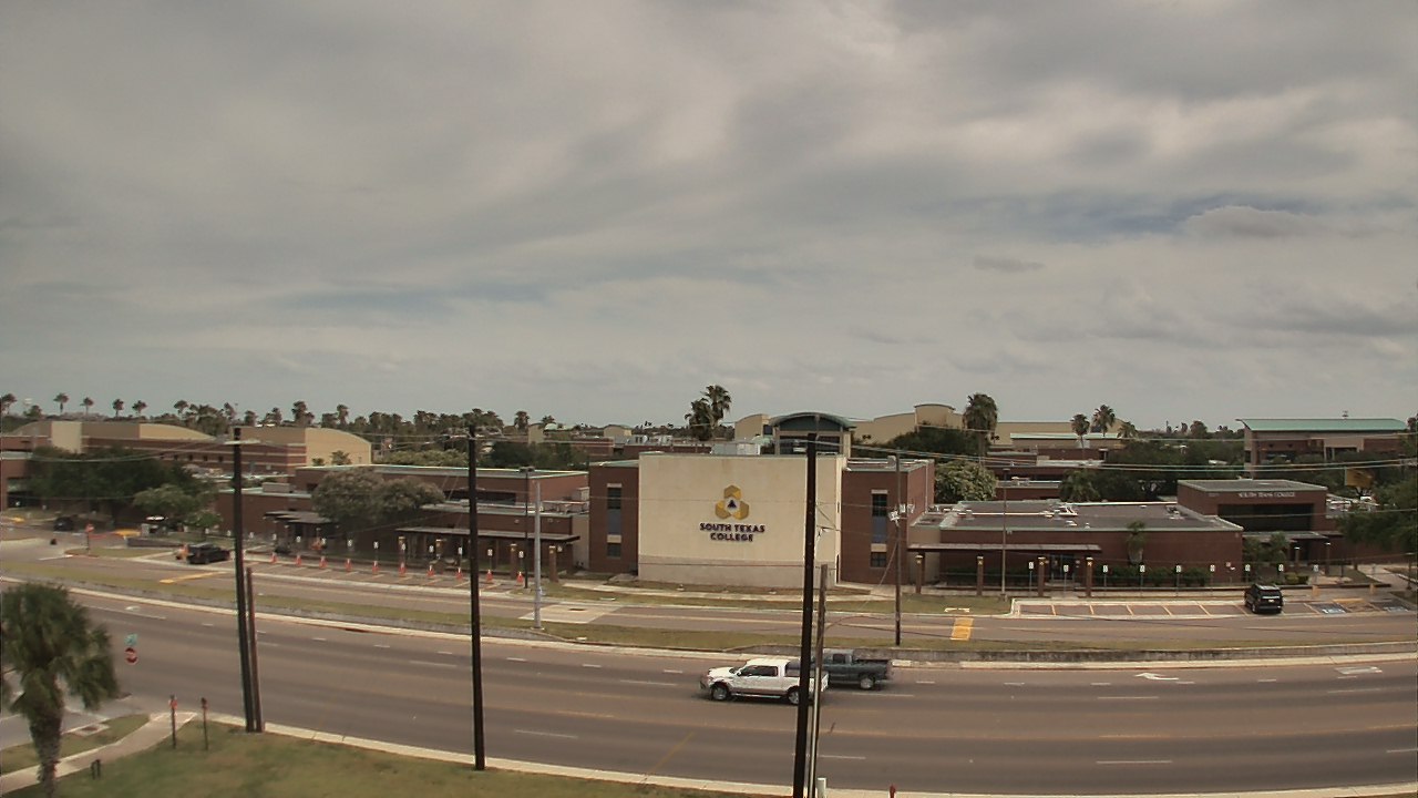 Thumbnail for current weather camera view from South Texas College (old 2013 unit) in McAllen, Texas