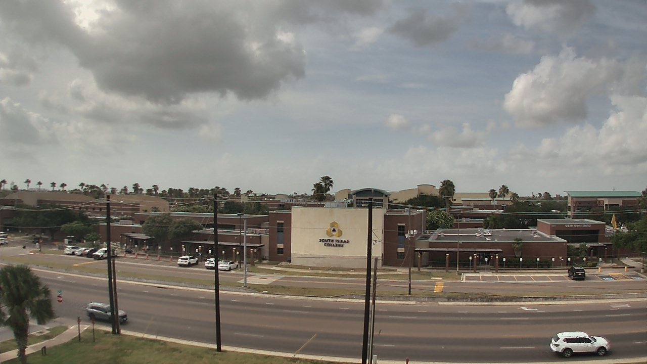 Thumbnail for current weather camera view from South Texas College (old 2013 unit) in McAllen, Texas
