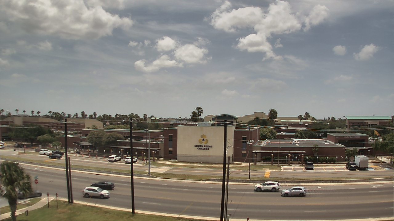 Thumbnail for current weather camera view from South Texas College (old 2013 unit) in McAllen, Texas