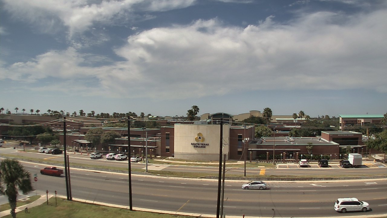 Thumbnail for current weather camera view from South Texas College (old 2013 unit) in McAllen, Texas