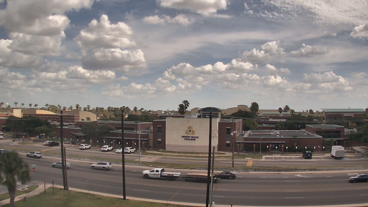 Thumbnail for current weather camera view from South Texas College (old 2013 unit) in McAllen, Texas