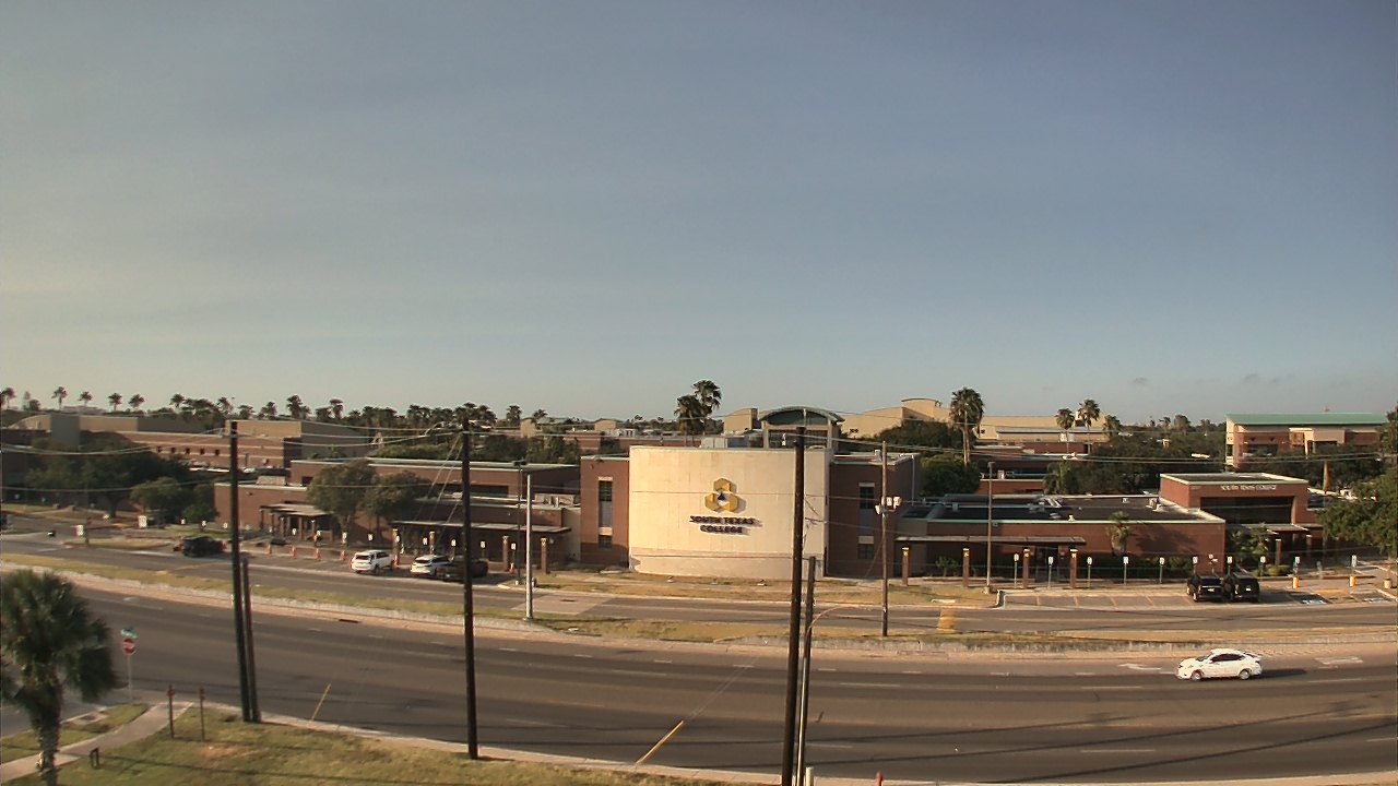 Thumbnail for current weather camera view from South Texas College (old 2013 unit) in McAllen, Texas