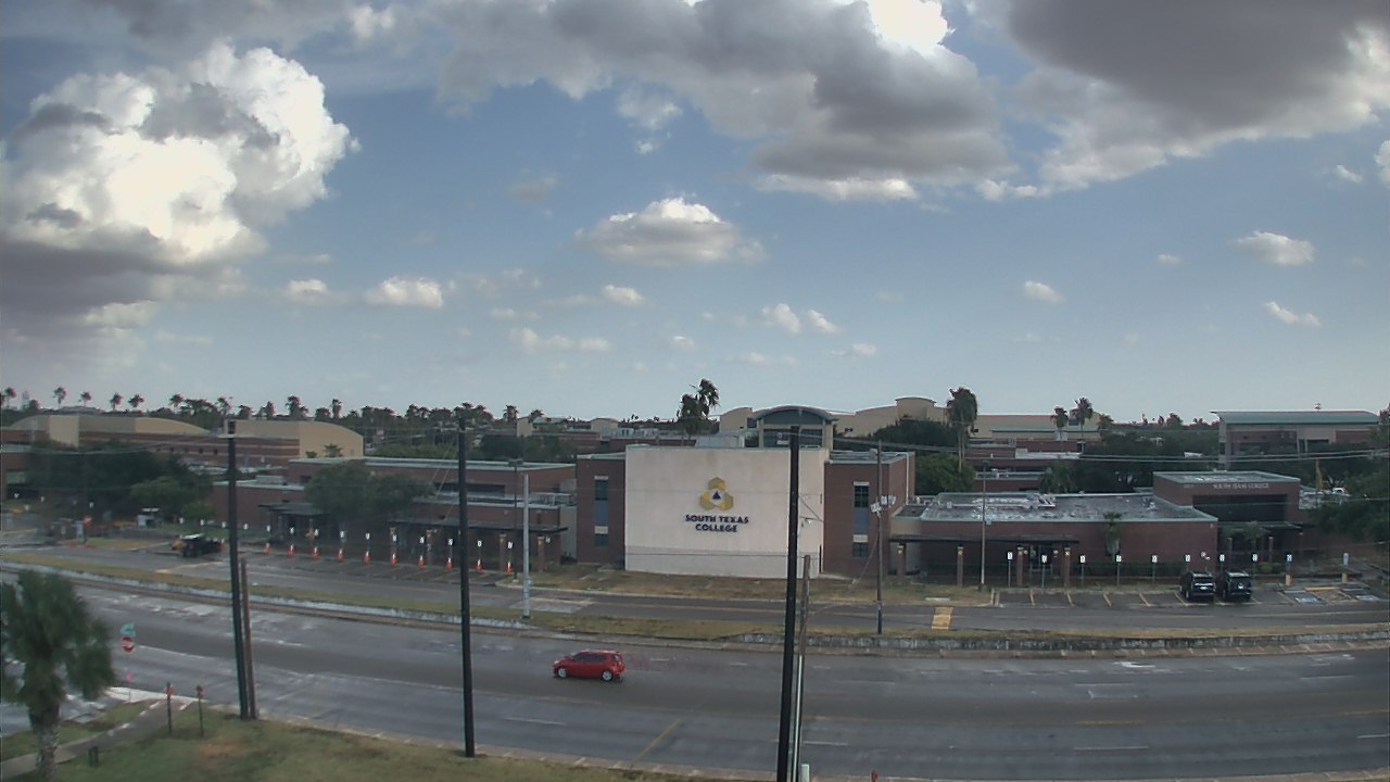 Thumbnail for current weather camera view from South Texas College (old 2013 unit) in McAllen, Texas