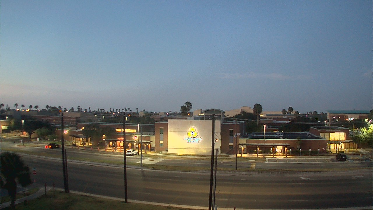 Thumbnail for current weather camera view from South Texas College (old 2013 unit) in McAllen, Texas
