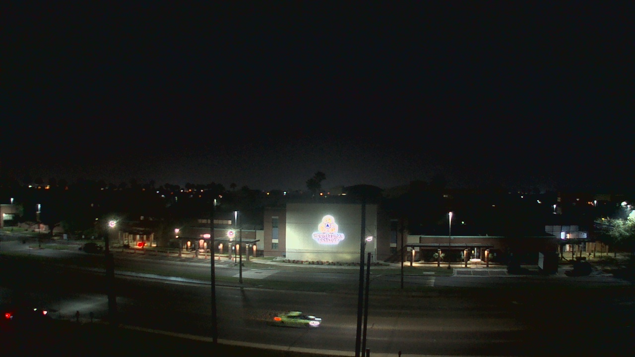 Thumbnail for current weather camera view from South Texas College (old 2013 unit) in McAllen, Texas