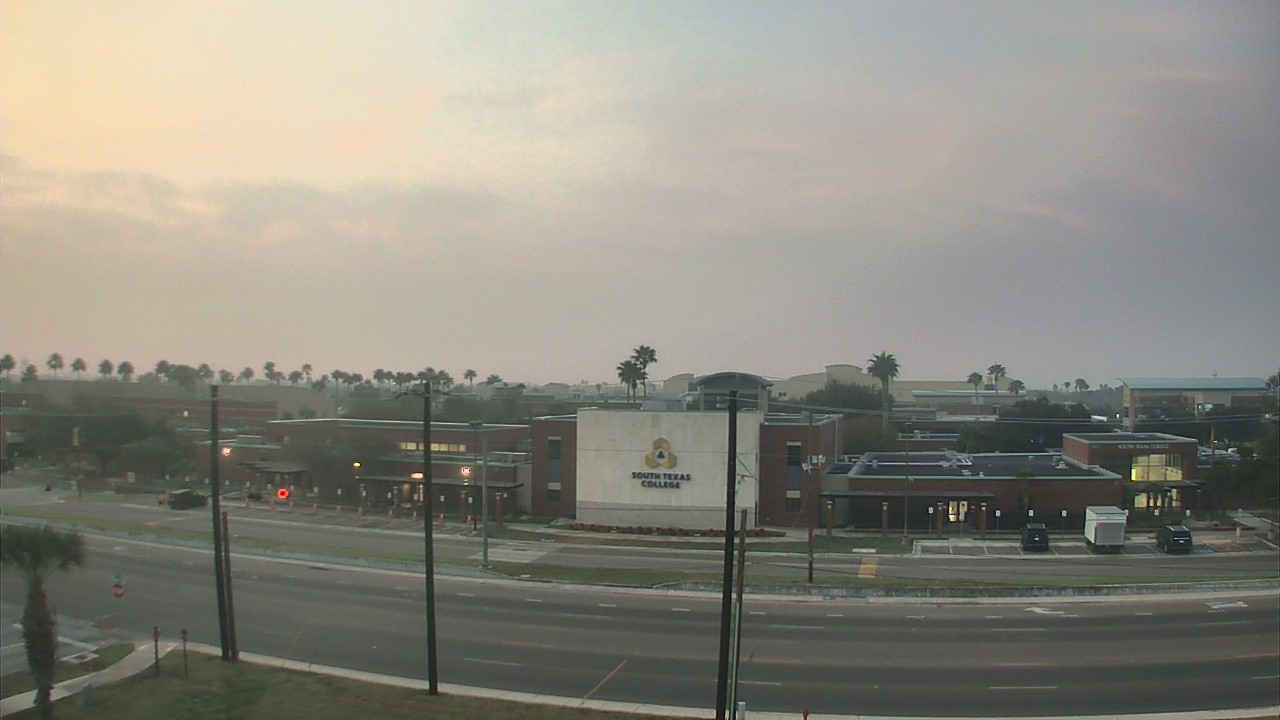 Thumbnail for current weather camera view from South Texas College (old 2013 unit) in McAllen, Texas
