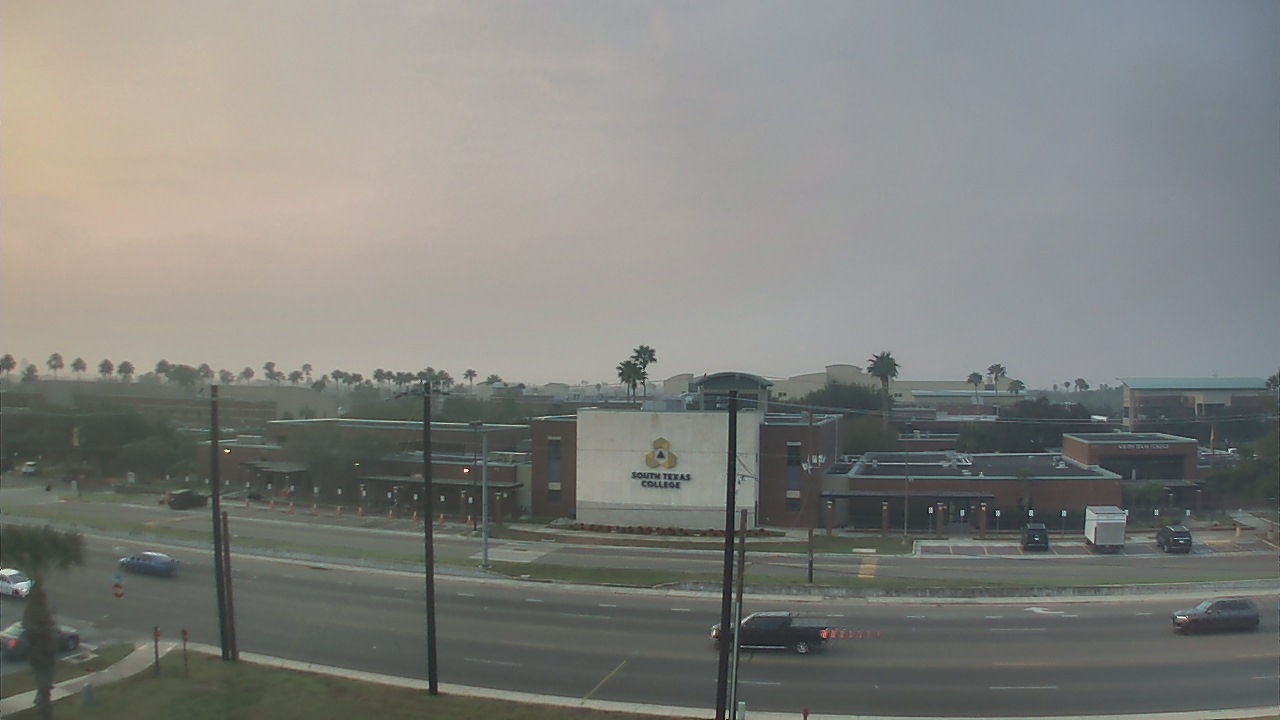 Thumbnail for current weather camera view from South Texas College (old 2013 unit) in McAllen, Texas