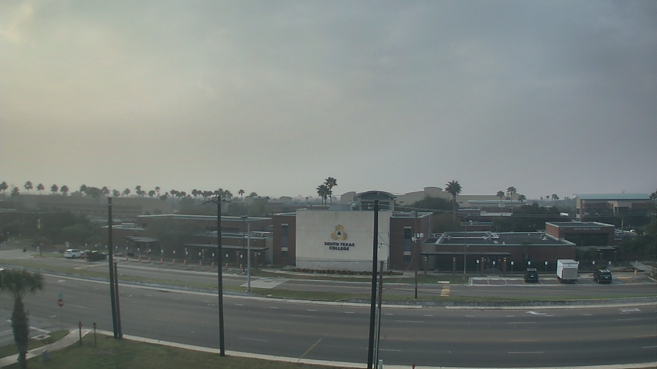 Thumbnail for current weather camera view from South Texas College (old 2013 unit) in McAllen, Texas