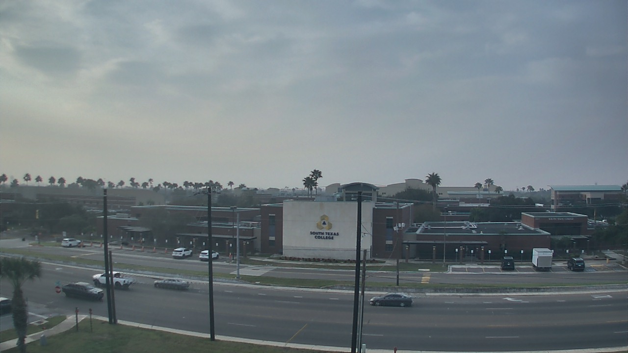 Thumbnail for current weather camera view from South Texas College (old 2013 unit) in McAllen, Texas