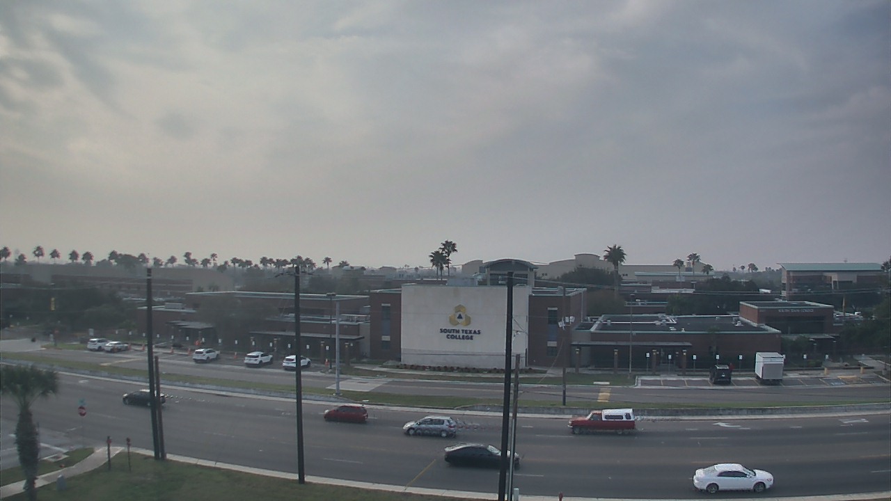 Thumbnail for current weather camera view from South Texas College (old 2013 unit) in McAllen, Texas