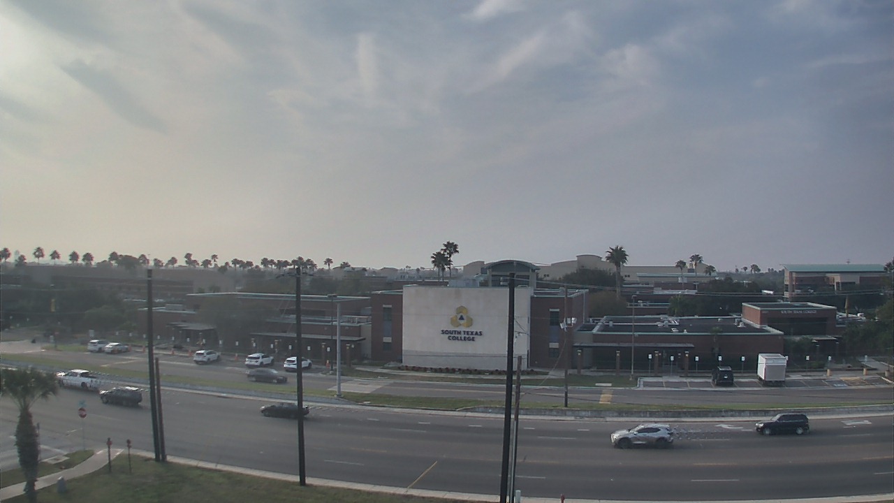 Thumbnail for current weather camera view from South Texas College (old 2013 unit) in McAllen, Texas