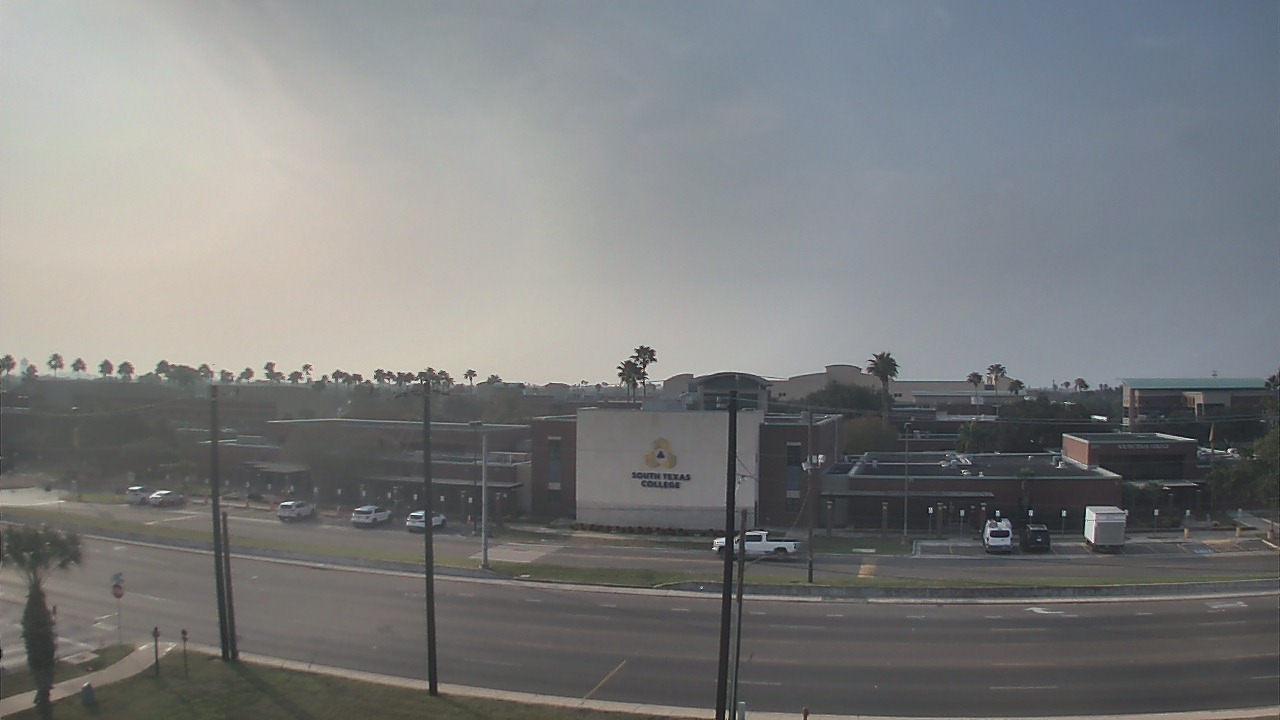 Thumbnail for current weather camera view from South Texas College (old 2013 unit) in McAllen, Texas