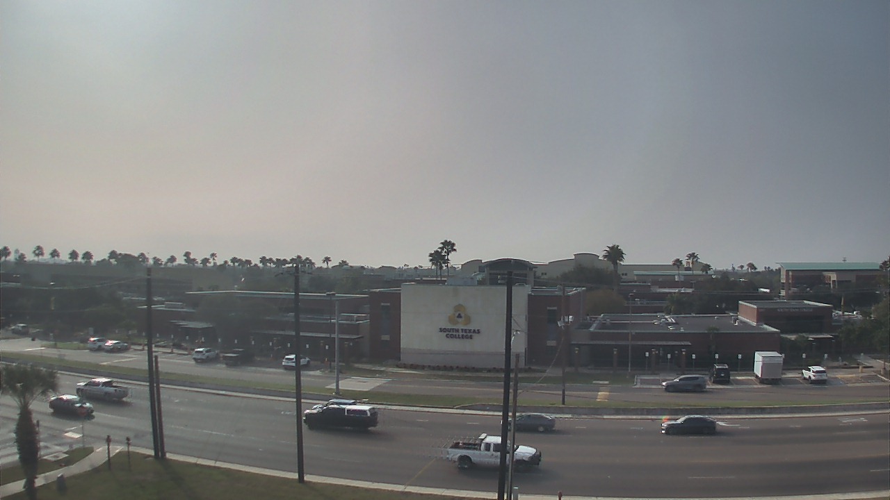 Thumbnail for current weather camera view from South Texas College (old 2013 unit) in McAllen, Texas