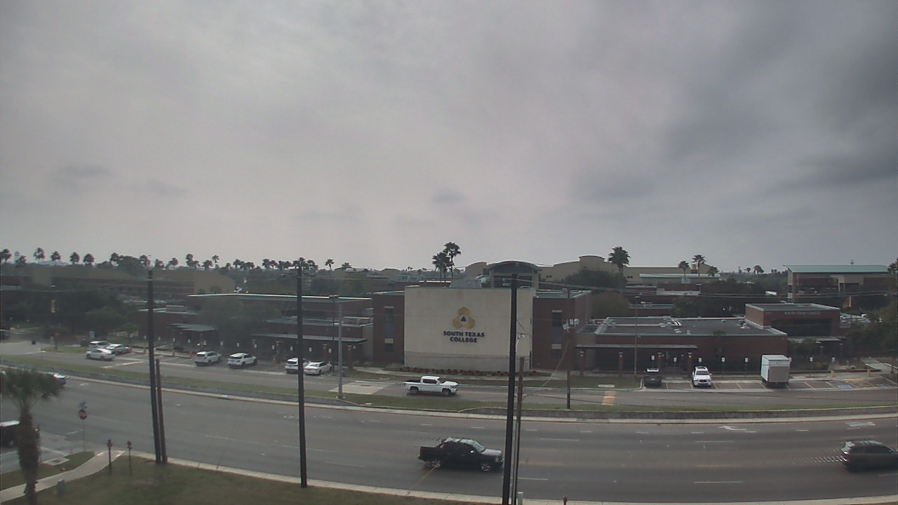 Thumbnail for current weather camera view from South Texas College (old 2013 unit) in McAllen, Texas