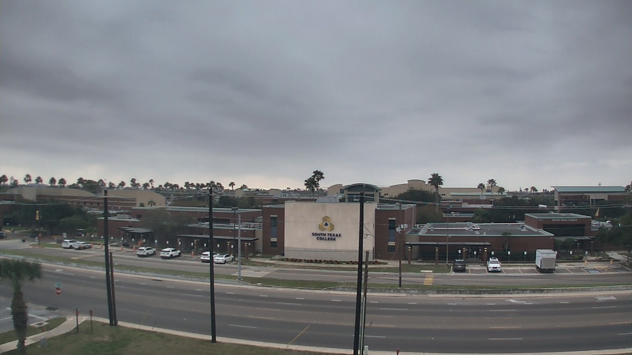 Thumbnail for current weather camera view from South Texas College (old 2013 unit) in McAllen, Texas