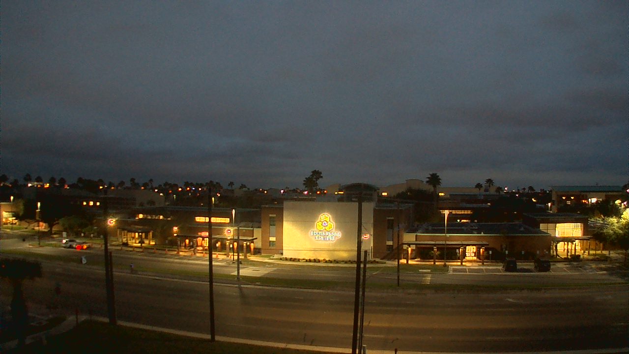 Thumbnail for current weather camera view from South Texas College (old 2013 unit) in McAllen, Texas