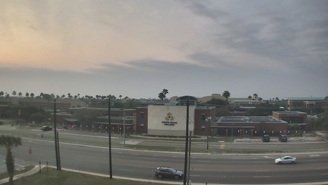Thumbnail for current weather camera view from South Texas College (old 2013 unit) in McAllen, Texas