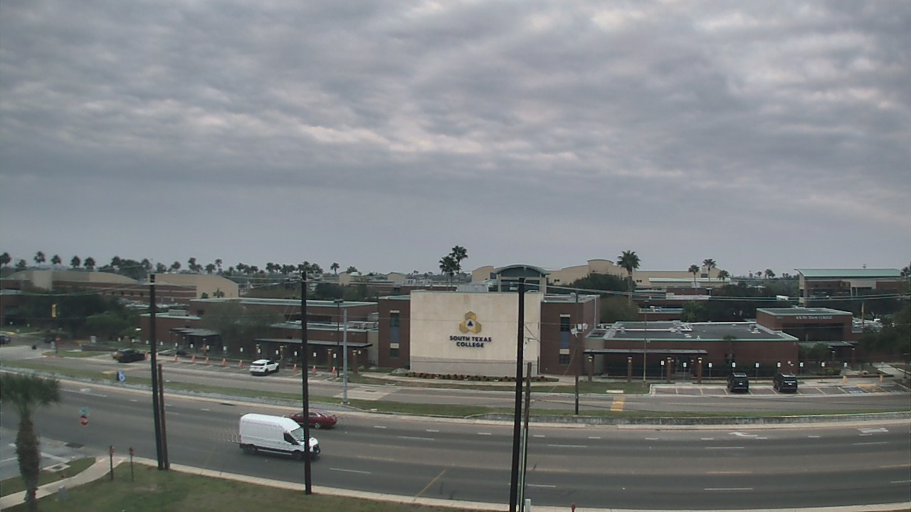 Thumbnail for current weather camera view from South Texas College (old 2013 unit) in McAllen, Texas