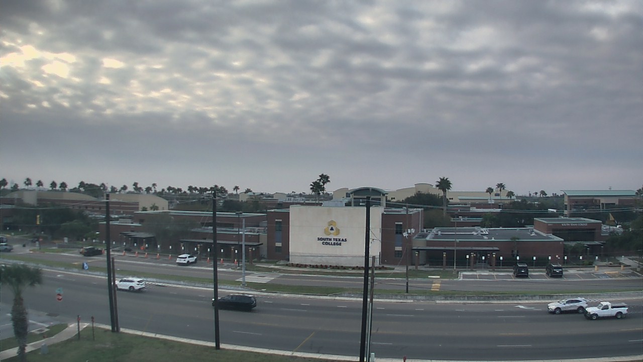 Thumbnail for current weather camera view from South Texas College (old 2013 unit) in McAllen, Texas