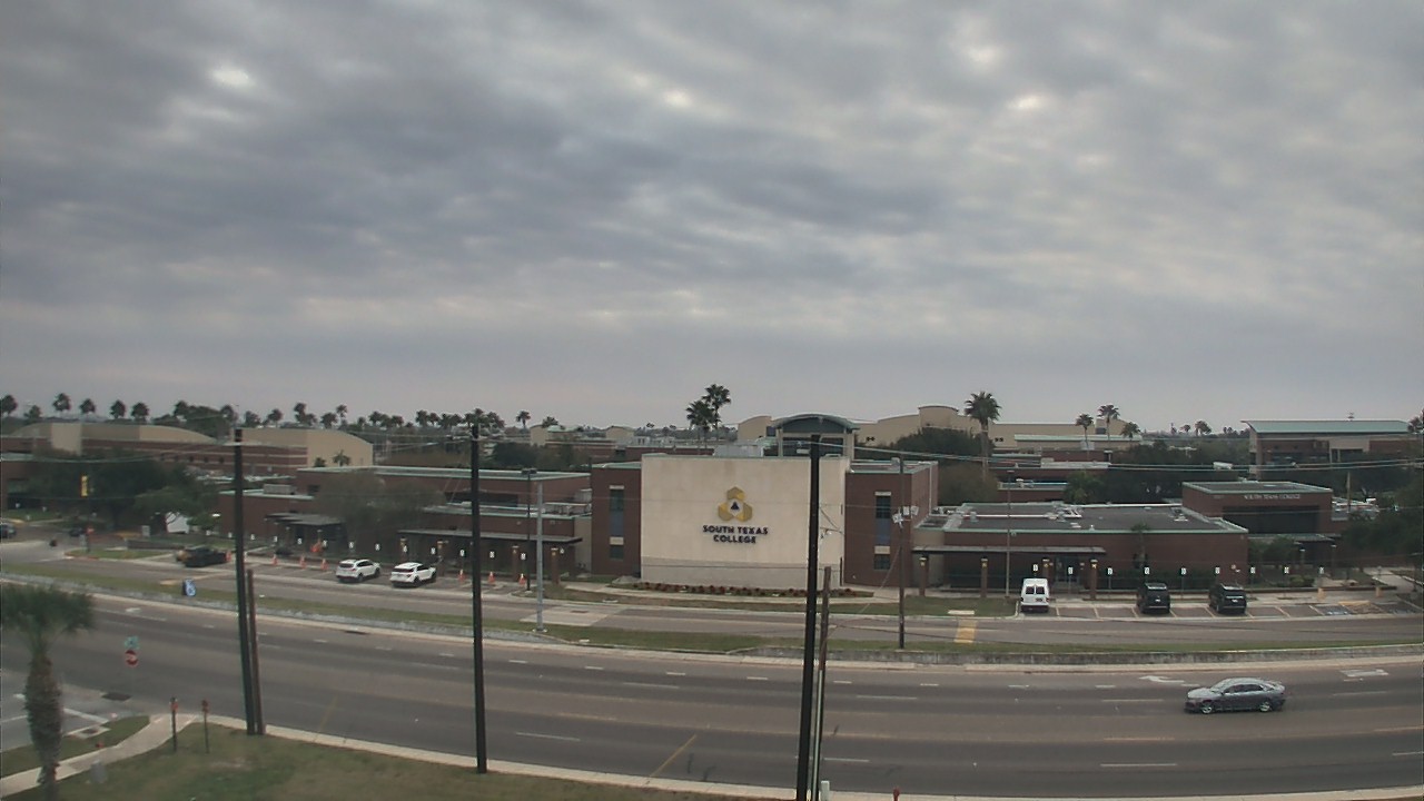 Thumbnail for current weather camera view from South Texas College (old 2013 unit) in McAllen, Texas