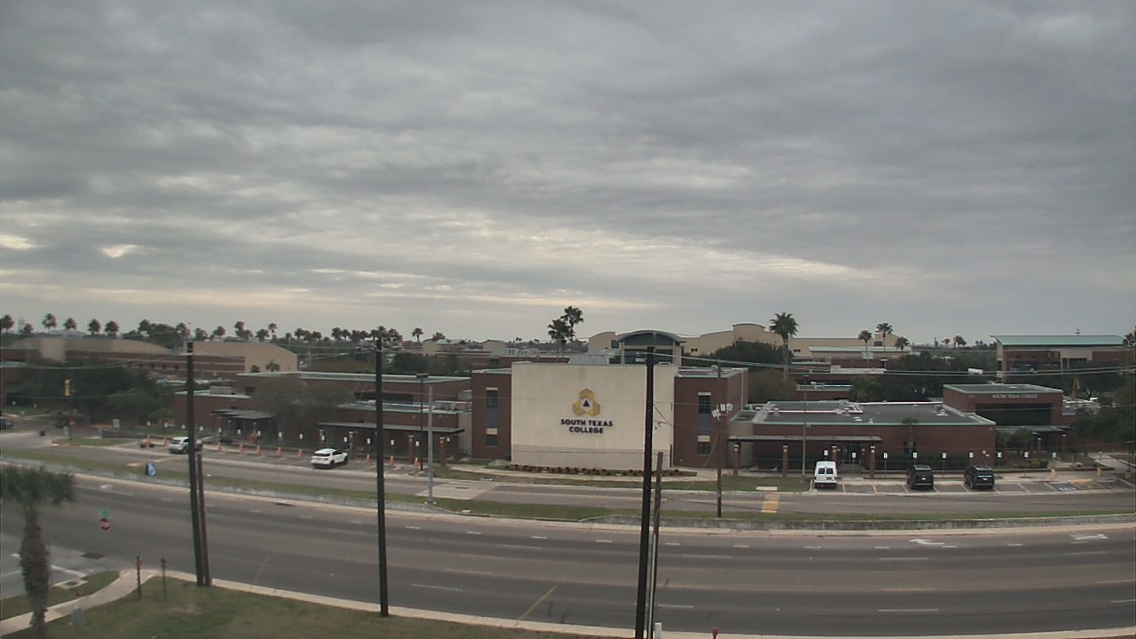 Thumbnail for current weather camera view from South Texas College (old 2013 unit) in McAllen, Texas