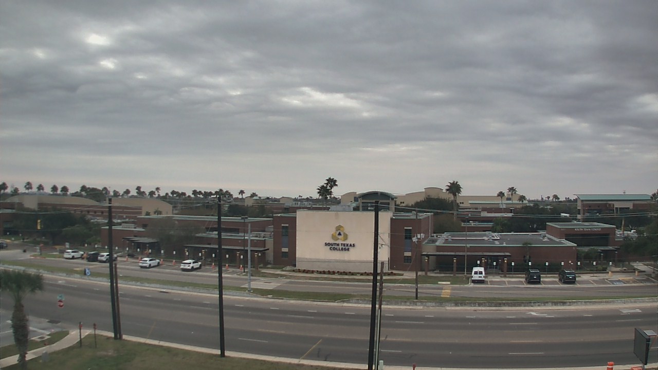 Thumbnail for current weather camera view from South Texas College (old 2013 unit) in McAllen, Texas