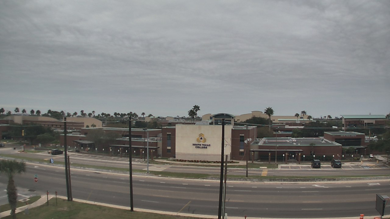 Thumbnail for current weather camera view from South Texas College (old 2013 unit) in McAllen, Texas