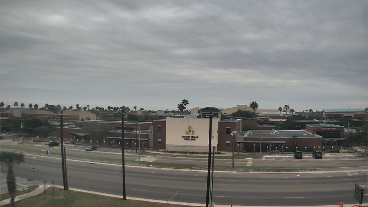 Thumbnail for current weather camera view from South Texas College (old 2013 unit) in McAllen, Texas