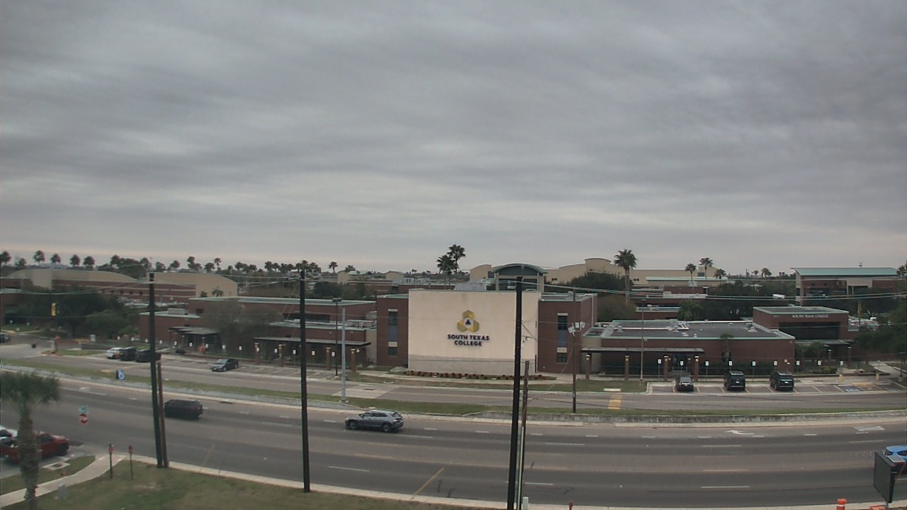 Thumbnail for current weather camera view from South Texas College (old 2013 unit) in McAllen, Texas