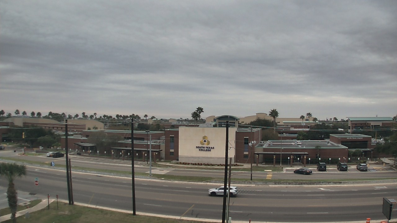 Thumbnail for current weather camera view from South Texas College (old 2013 unit) in McAllen, Texas