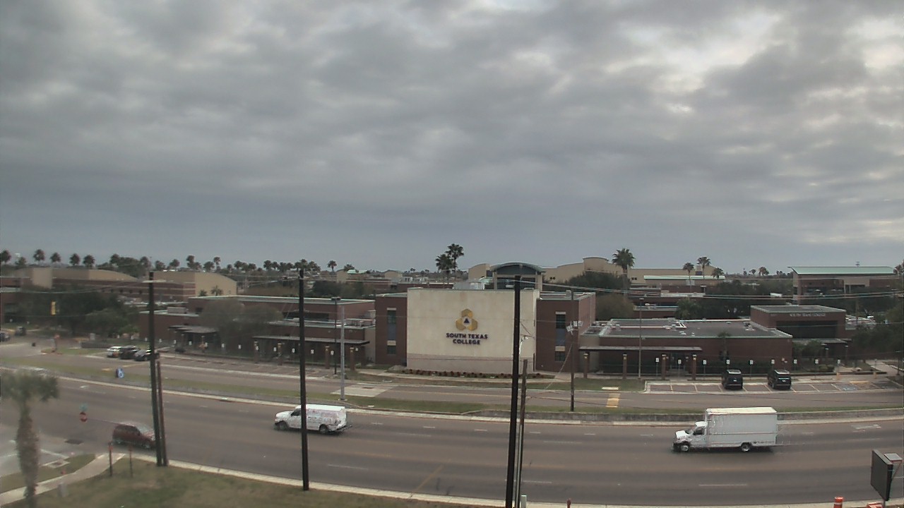 Thumbnail for current weather camera view from South Texas College (old 2013 unit) in McAllen, Texas