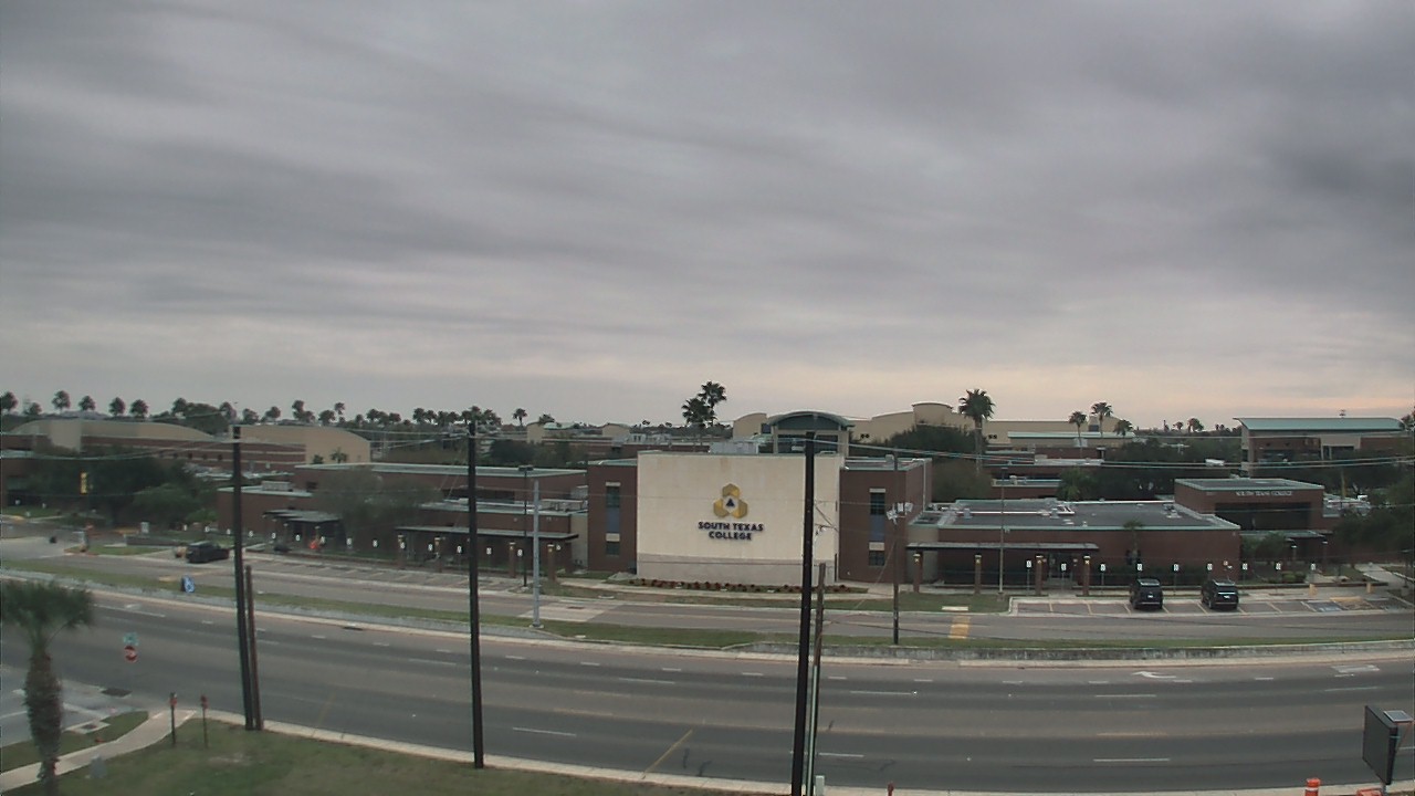 Thumbnail for current weather camera view from South Texas College (old 2013 unit) in McAllen, Texas