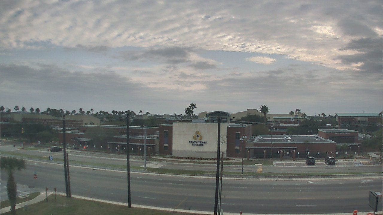 Thumbnail for current weather camera view from South Texas College (old 2013 unit) in McAllen, Texas